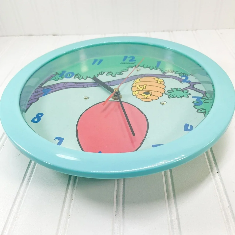FANTASMA WINNIE THE‎ POOH & FRIENDS WALL CLOCK Tested Working